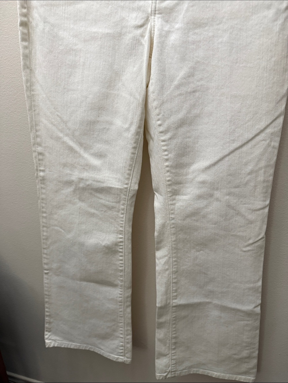 NYDJ Cream Straight-Leg Jeans - Picture 13 of 13